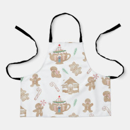 Delantal Navidades Gingerbread Apron