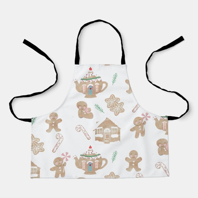 Delantal Navidades Gingerbread Apron (Anverso)