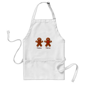 Delantal Navidades Gingerbread Pareja Apron