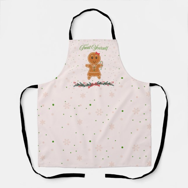 Delantal Navidades Gingerbread Woman (Anverso)