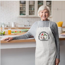 Delantal Navidades Gnome Apron