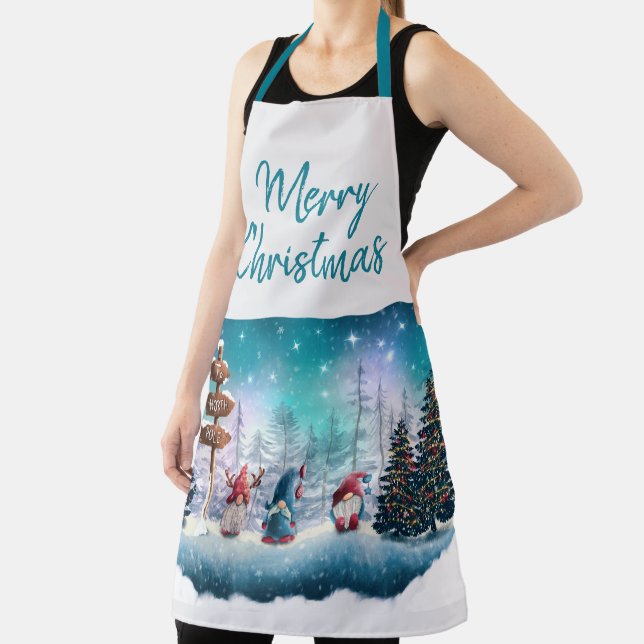 Delantal Navidades Gnomes (in situ)