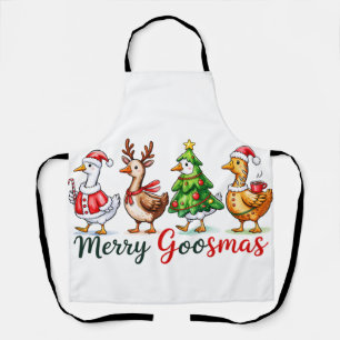 Delantal Navidades graciosos Silly Goose