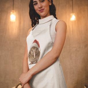 Delantal Navidades guapos Kiwi, personalizado