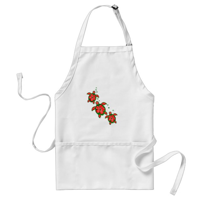 Delantal Navidades Honu Turtles (Frente)