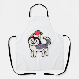 Delantal Navidades Husky Dog Lover Malamute