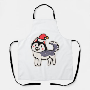 Delantal Navidades Husky Dog Lover Malamute