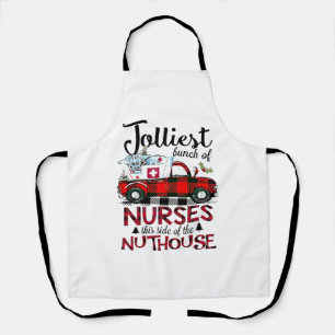 Delantal Navidades Joldest Bunch De Enfermeras Este Lado De