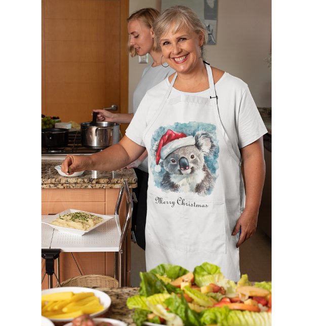 Delantal Navidades Koala, personalizable (Subido por el creador)