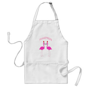 Delantal Navidades Lesbianas Flamingos Flamingo Belles