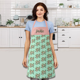 Delantal Navidades Macaron Colors Mistletoe