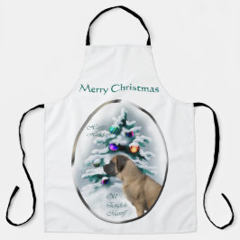 Delantal Navidades Mastiff de Inglaterra