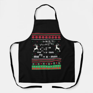 DELANTAL NAVIDADES MATH