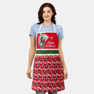Delantal Navidades Meowy