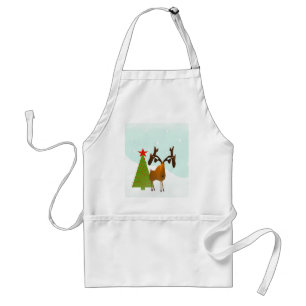 Delantal Navidades Moose