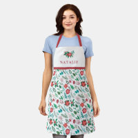 Navidades Nombre del patrón floral Mujeres blancas