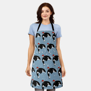 Delantal Navidades Orca Killer Whale