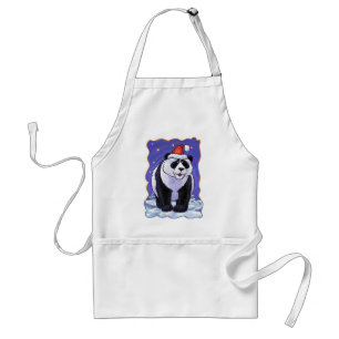 Delantal Navidades Panda Bear