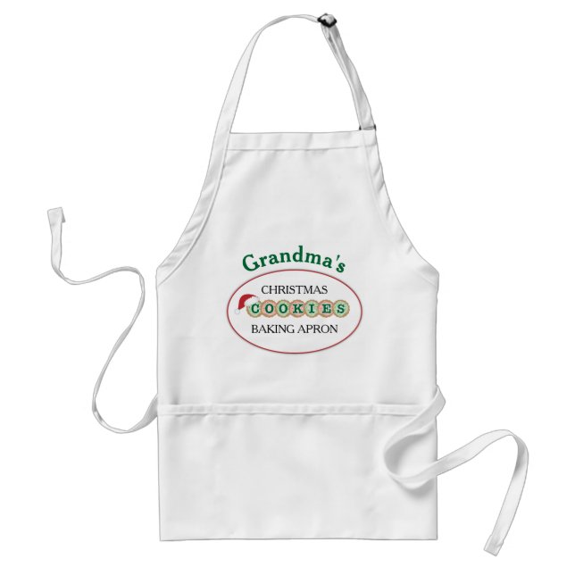 Delantal Navidades personalizados cocina hornear (Frente)