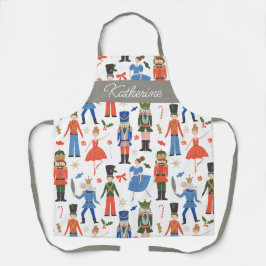 Delantal Navidades personalizados de cazadores de nueces