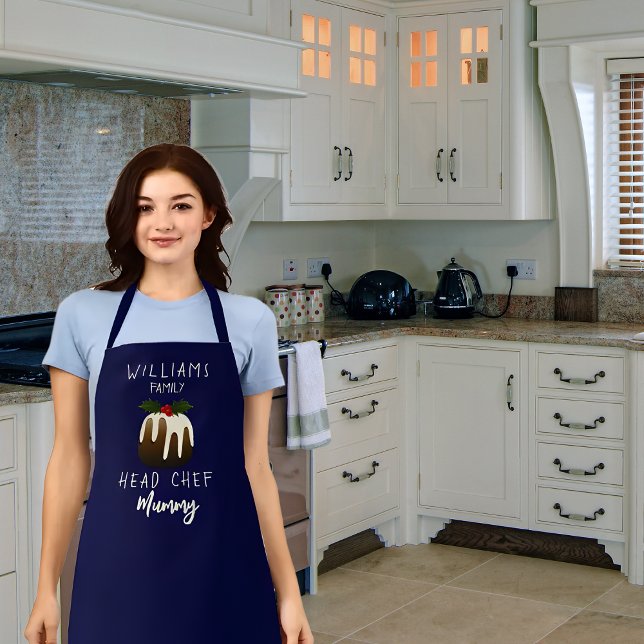 Delantal Navidades Personalizados Jefe Chef Apron (Subido por el creador)