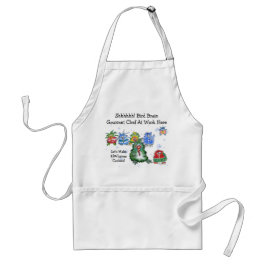 Delantal Navidades personalizados Kiwi Funny Chefs