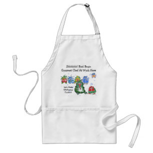 Delantal Navidades personalizados Kiwi Funny Chefs