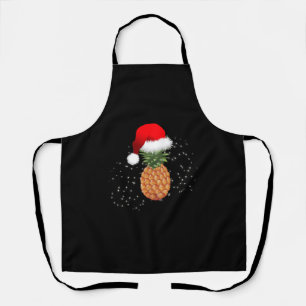 Delantal Navidades Pineapple Con Vacaciones De Navidad De S