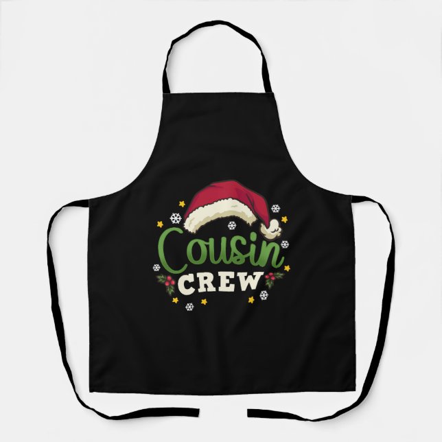 Delantal Navidades Primo Crew (Anverso)