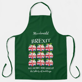 Delantal Navidades Pudding | Unión Jack | BREXIT