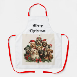 Delantal Navidades Puppy Apron