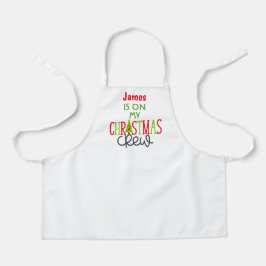 Delantal Navidades Red Green Baking Kitchen Apron