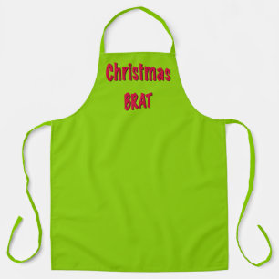 Delantal Navidades Red Y Brat Green