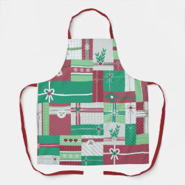 Delantal Navidades regalos de vacaciones diseño de navidad 