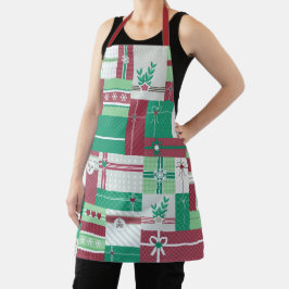 Delantal Navidades regalos de vacaciones diseño de navidad 