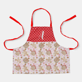 Delantal Navidades rosados cocina a Apron, pequeño apron