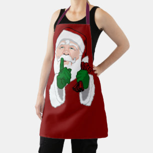 Delantal Navidades Santa Aprons Santa Clause Costume Apron