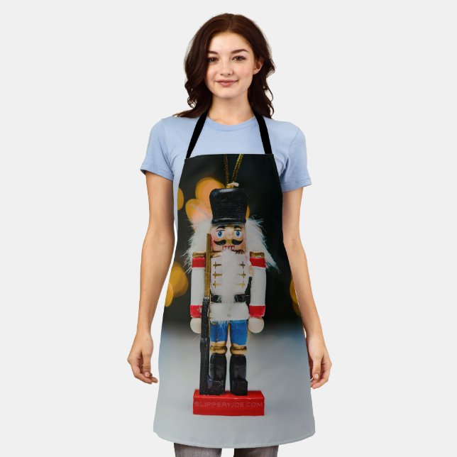 Delantal Navidades SlipperyOrnamento figurio nutcracker de  (Gastado)