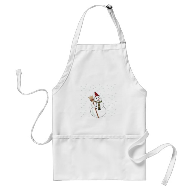 Delantal Navidades Snowman Apron (Frente)