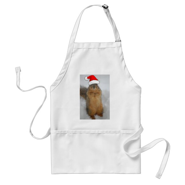 Delantal Navidades Squirrel (Frente)