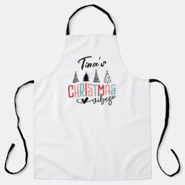 Delantal Navidades Vibes