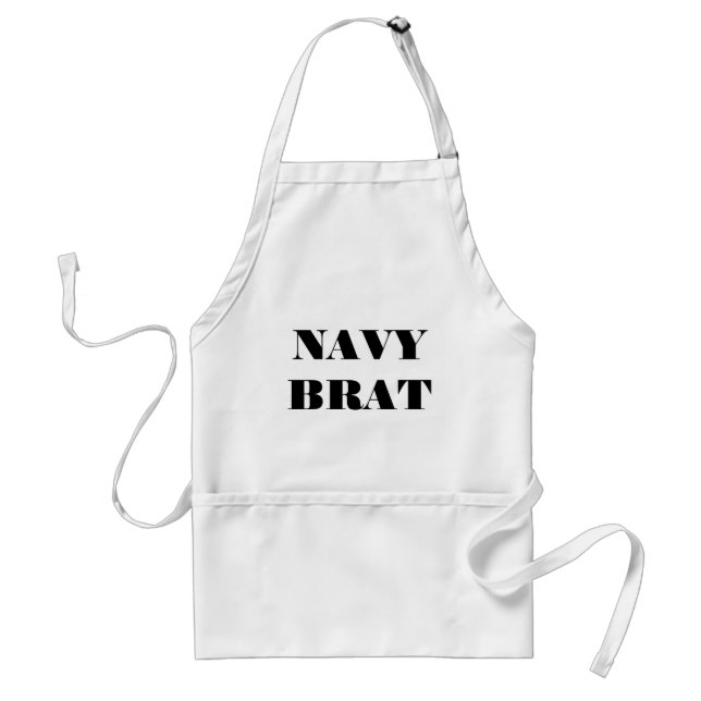 Delantal Navy Brat (Frente)