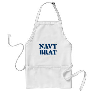 DELANTAL  NAVY BRAT