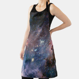Delantal Nebulosa Carina Rojo y Azul Telescopio Hubble