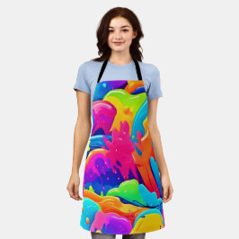 Delantal Nebulosa de colores