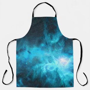 Delantal Nebulosa de origen, luz azul, astronomía.