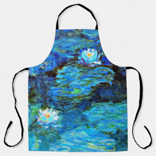 Delantal Nenúfares azules de Claude Monet