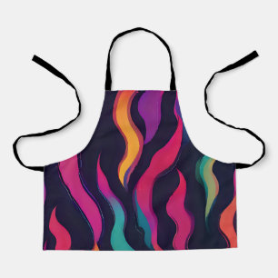 Delantal Neon Fire Flame