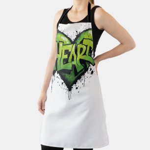 Delantal Neon Heartbeat