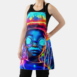 Delantal Neon Jellyfish Child Vision